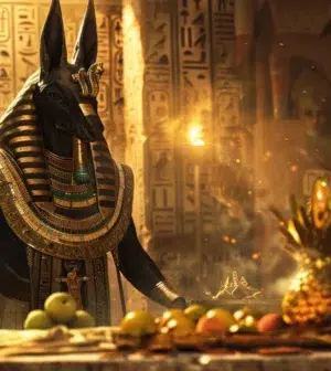 divinité canine anubis